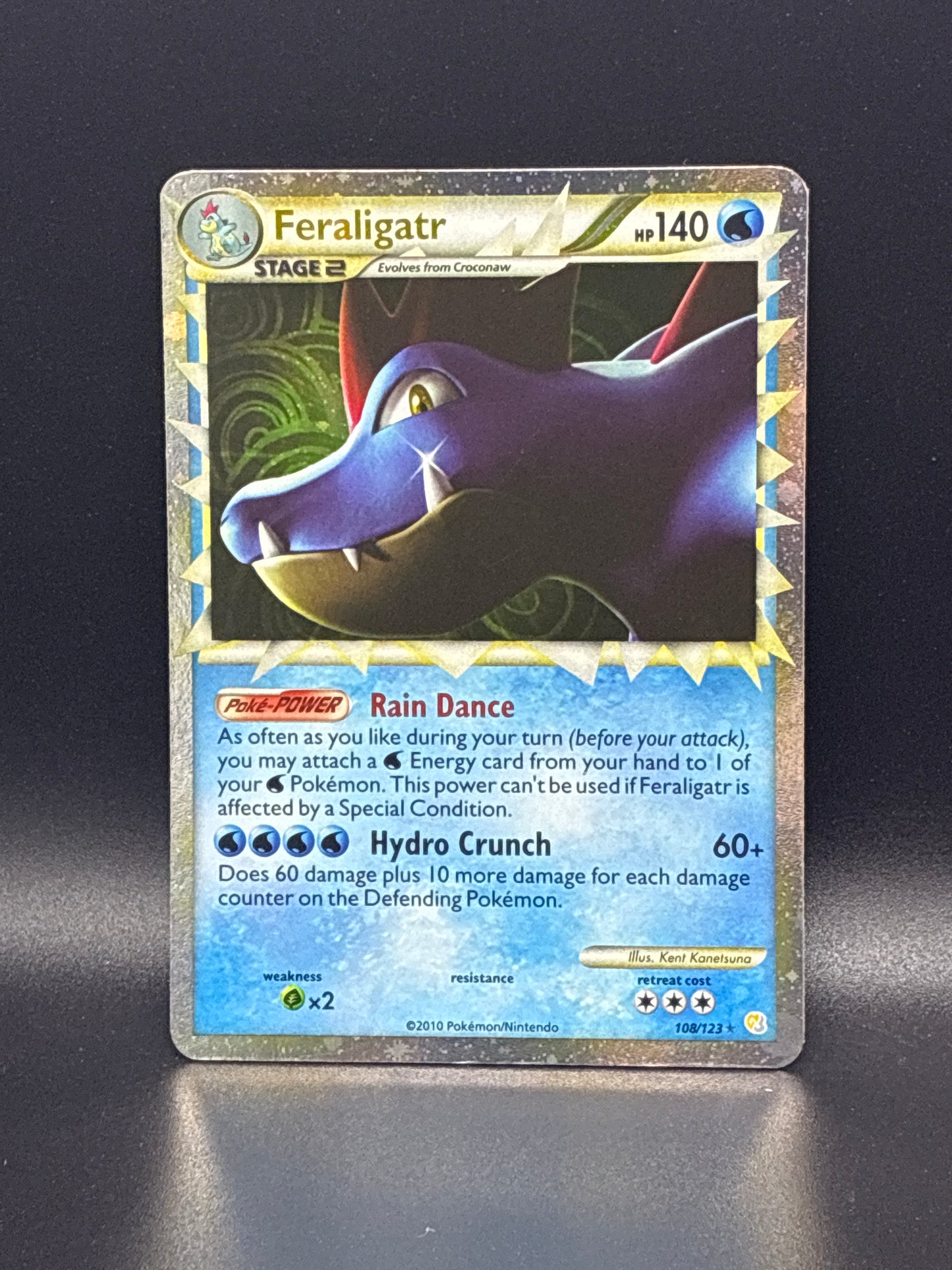 Feraligatr #108/123 HeartGold SoulSilver