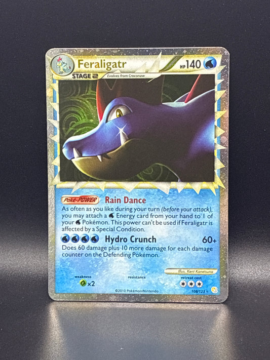 Feraligatr #108/123 HeartGold SoulSilver