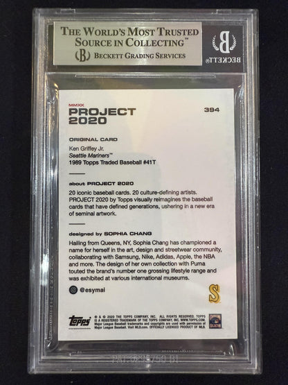 #394 Ken Griffey Jr. 2020 Topps Project 2020 Seattle Mariners sports AUTOGRAPH