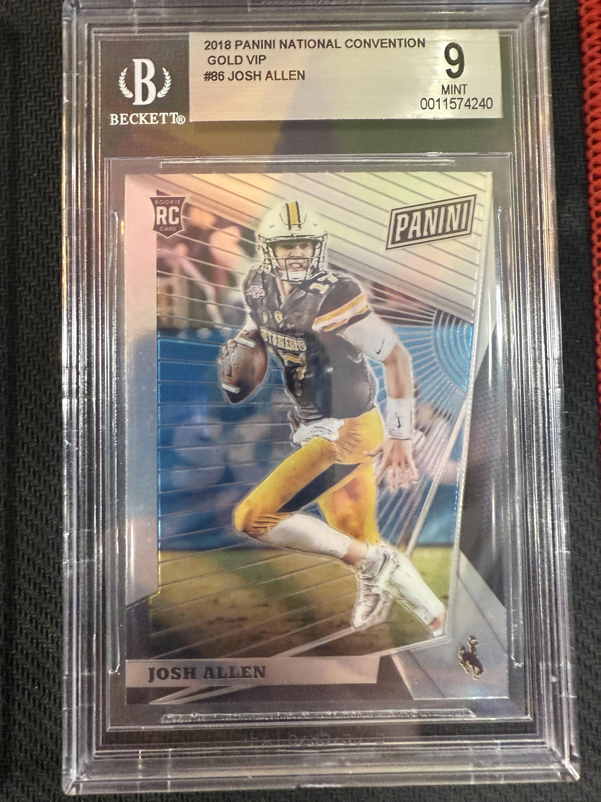 #86 Josh Allen 2018 Panini National Sports Collectors VIP Cowboys