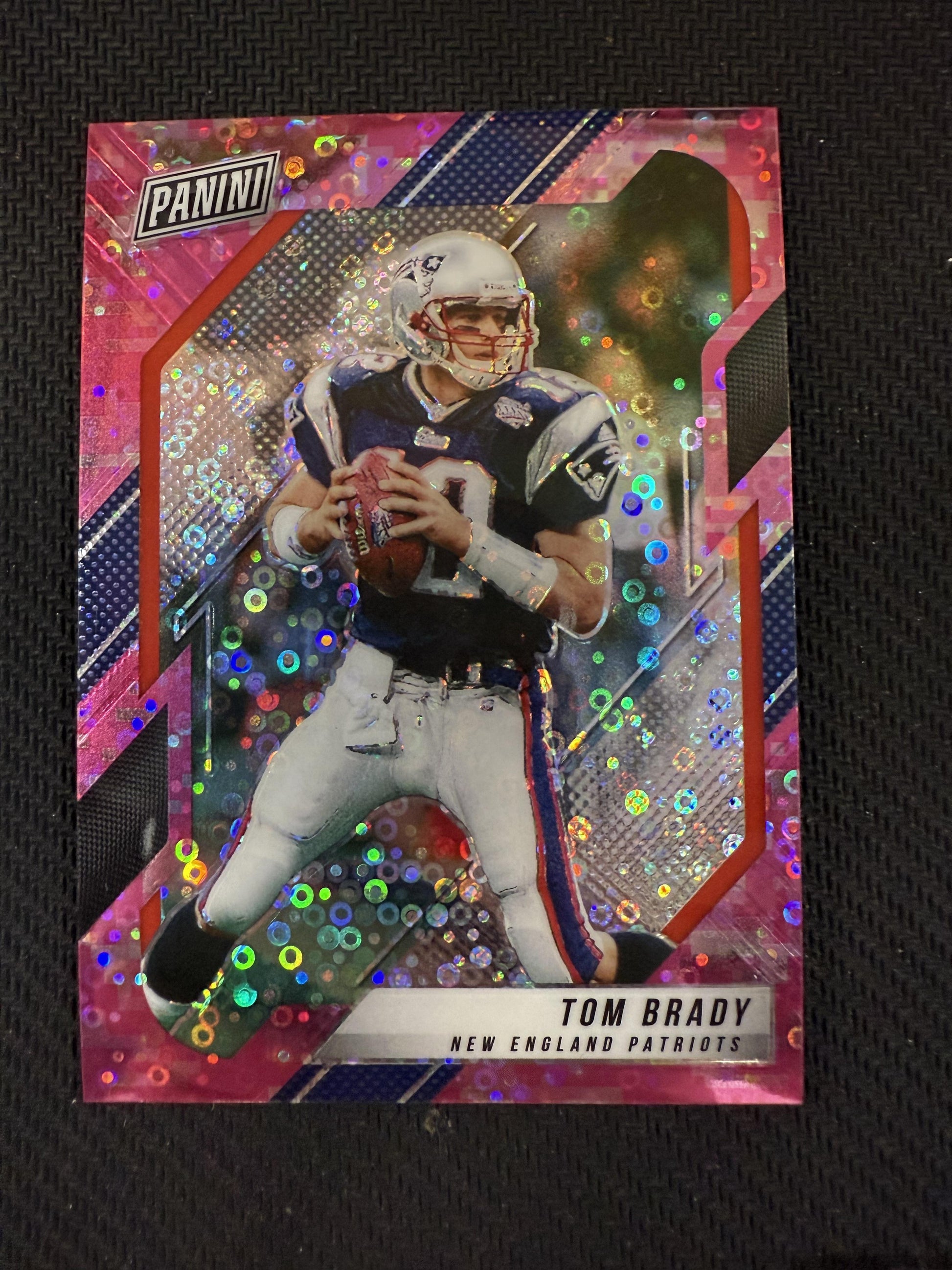 #70 Tom Brady 2022 Panini National Sports Collectors VIP Patriots Pink DISCO