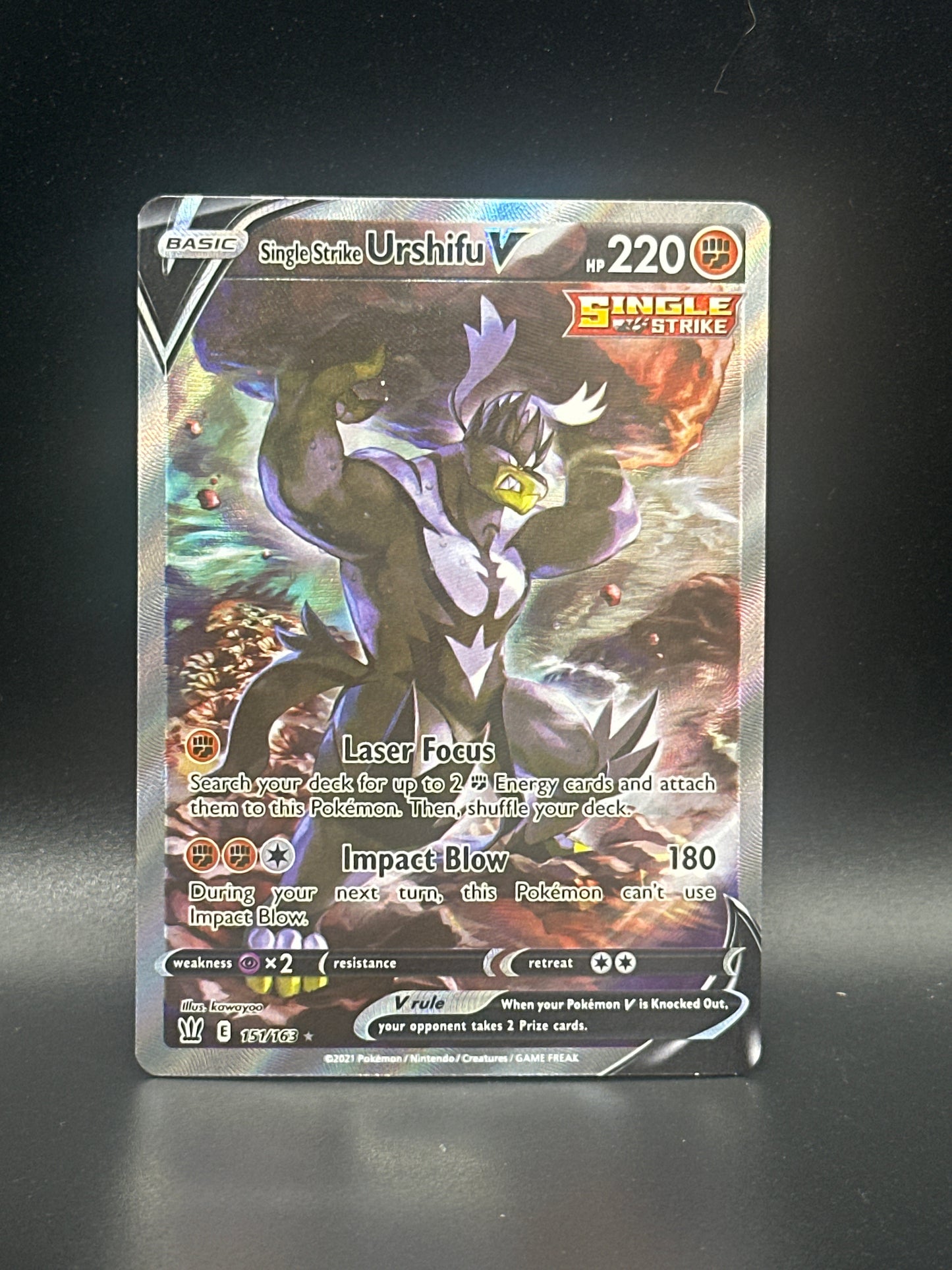 Single Strike Urshifu V #151/163