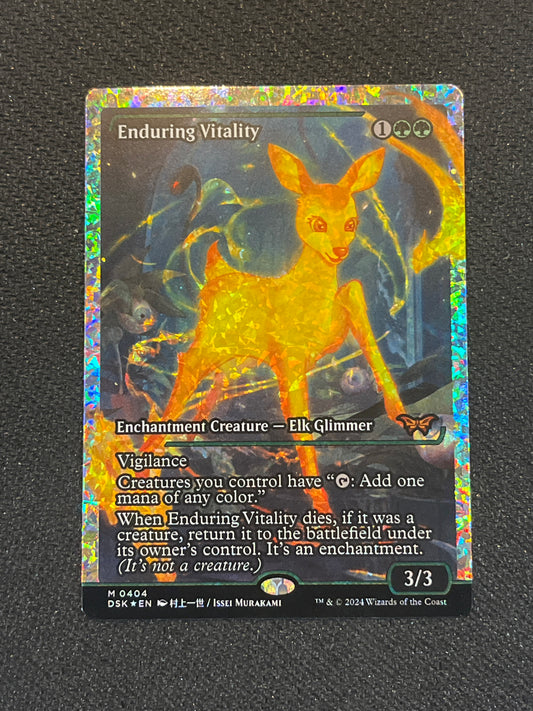 #0404 Enduring Vitality (Fracture Foil) Duskmourn: House of Horror