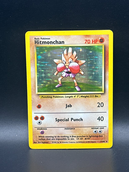 #007/102** Hitmonchan Base Set