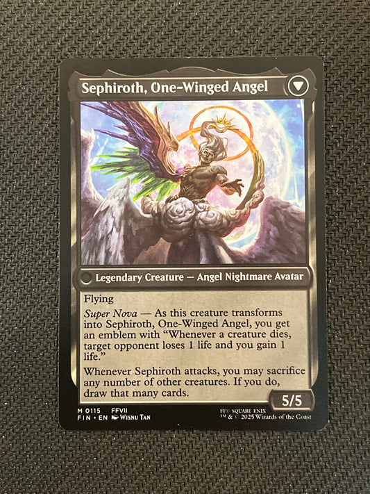 #0115 Sephiroth, Fabled SOLDIER // Sephiroth, One-Winged Angel (Normal) Final Fantasy