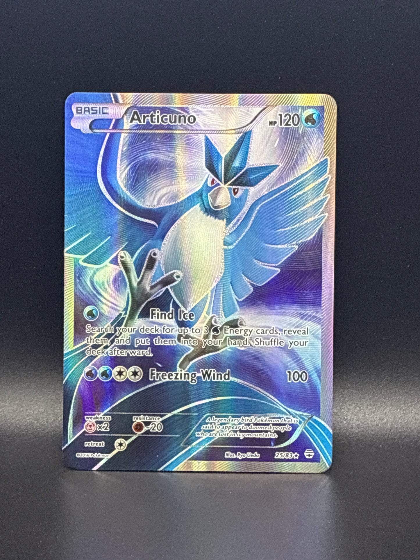 Articuno (Full Art) #25/83 - Generations
