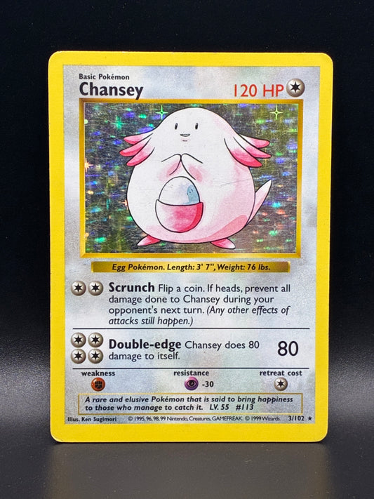 #003/102* Chansey Base Set
