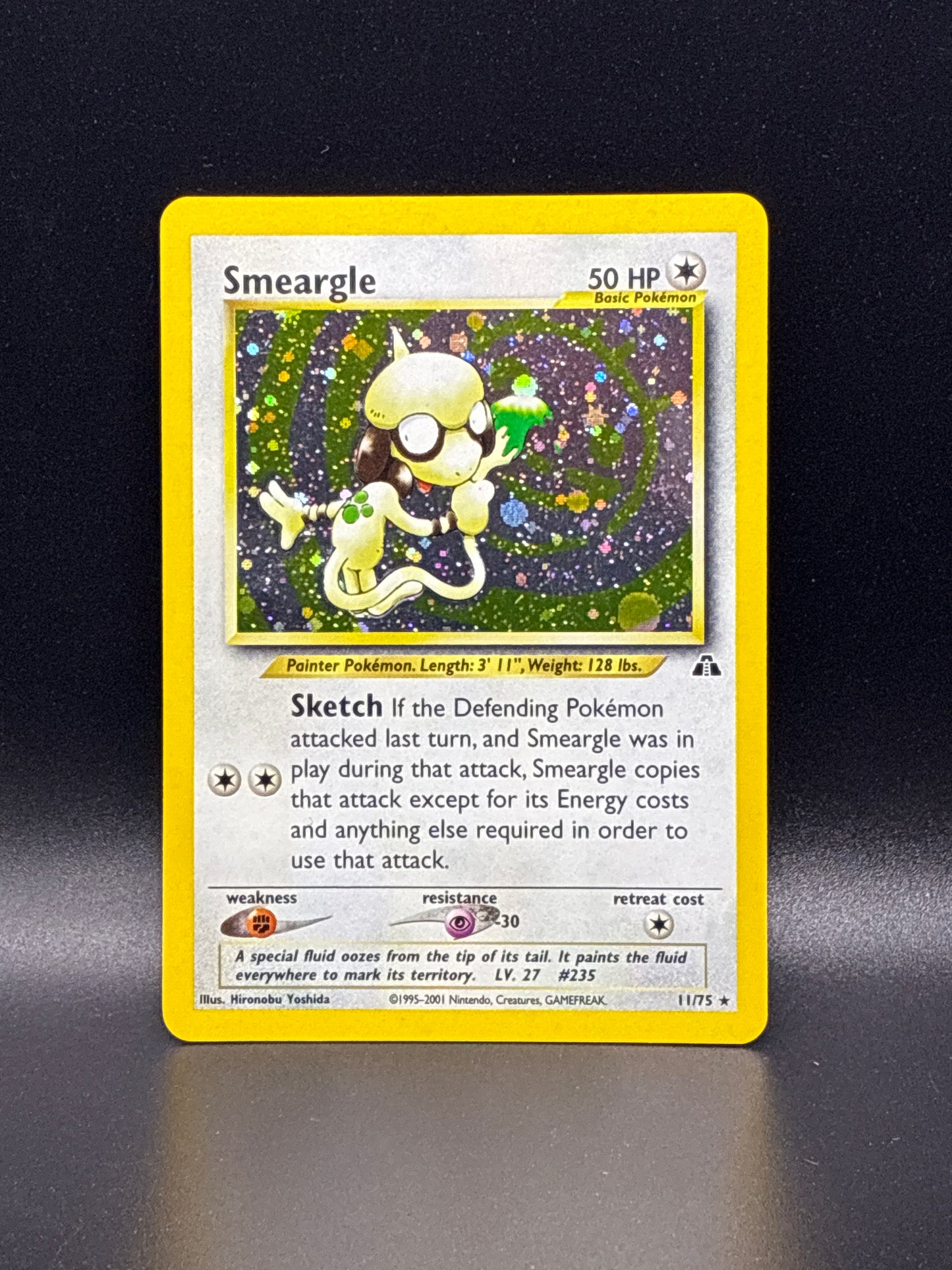 Smeargle (Unlimited Holo) #11/75 - Neo Discovery