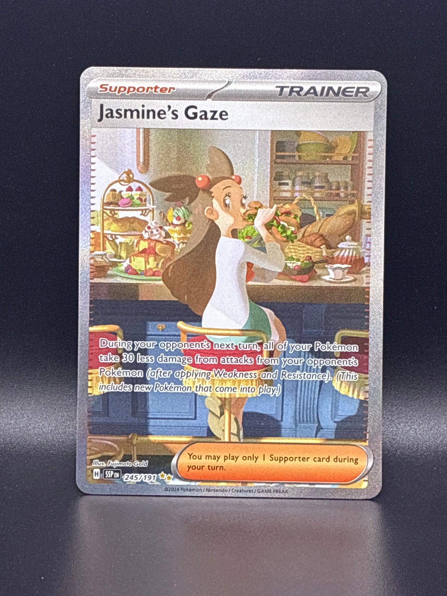 Jasmine’s Gaze #245/191 Special Illustration Rare - Surging Sparks