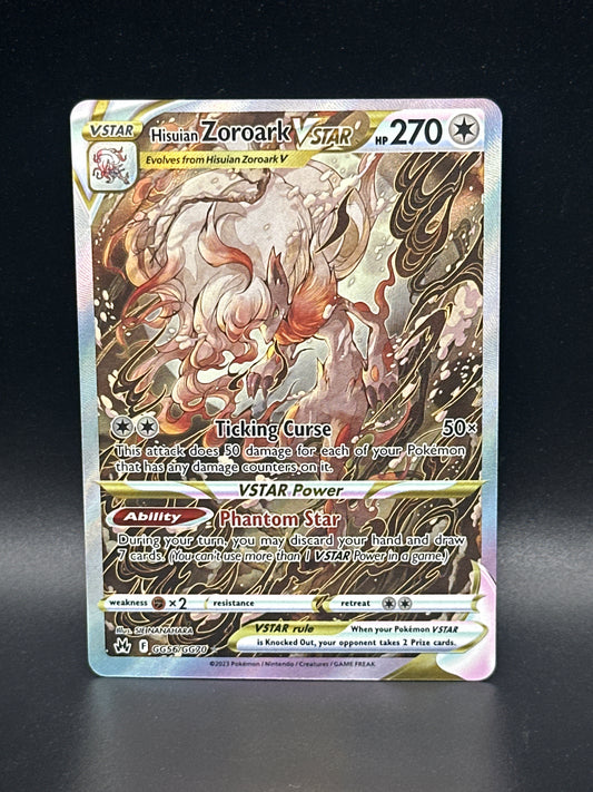 #GG56/GG70** Hisuian Zoroark VSTAR Crown Zenith: Galarian Gallery
