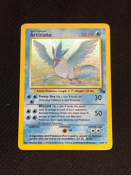 #02/62** Articuno (2) Fossil