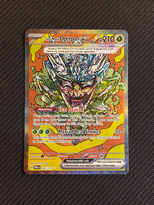 Teal Mask Ogerpon EX #145/131**