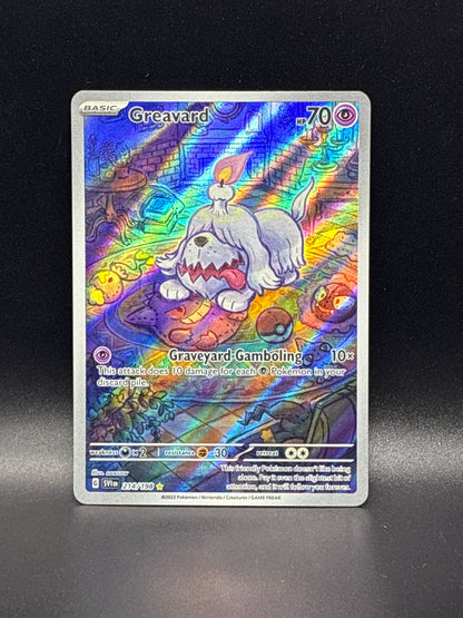 Greavard (Illustration Rare) #214/198 - Scarlet & Violet Base Set