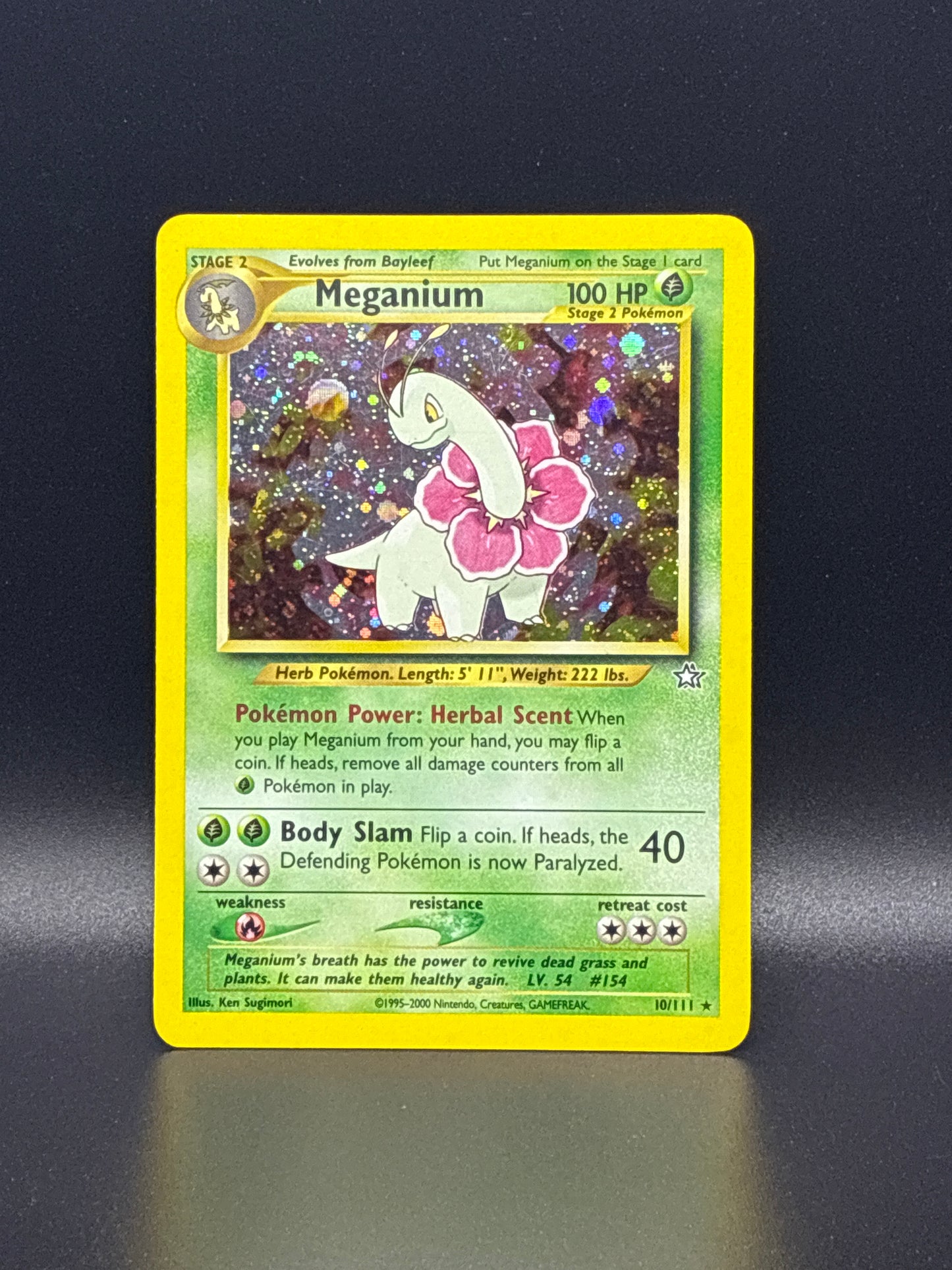 Meganium #10/111 - Neo Genesis (Unlimited)