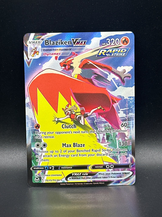 SWSH12: Silver Tempest Trainer Gallery #TG15/TG30 Blaziken VMAX