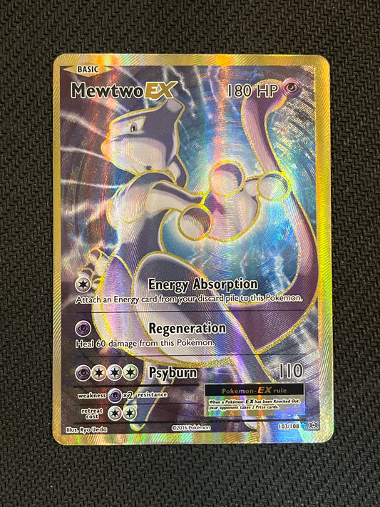 #103/108 Mewtwo EX (Full Art) XY - Evolutions