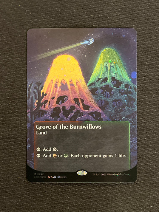 #0152 Grove of the Burnwillows (Galaxy Foil) Edge of Eternities: Stellar Sights