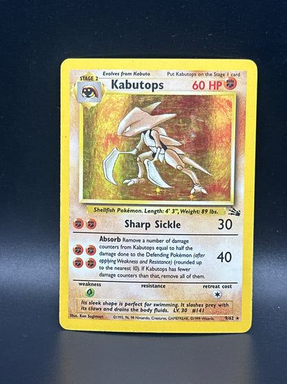 #09/62 Kabutops (9) Fossil*
