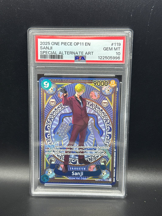 OP06-119 Sanji SP PSA 10