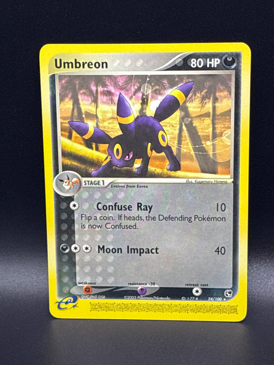 Umbreon (Normal) #24/100 - EX Sandstorm
