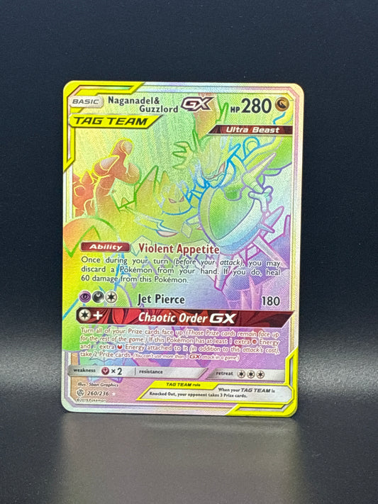 Naganadel & Guzzlord GX (Secret) #260/236 - Cosmic Eclipse