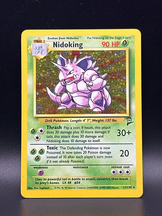 #011/130 Nidoking Base Set 2