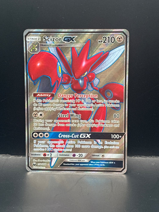 Scizor GX (Full Art) #158/168 - Celestial Storm