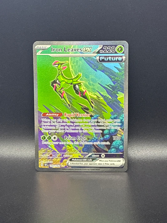 Iron Leaves ex (Special Illustration Rare) #203/162 - Temporal Forces