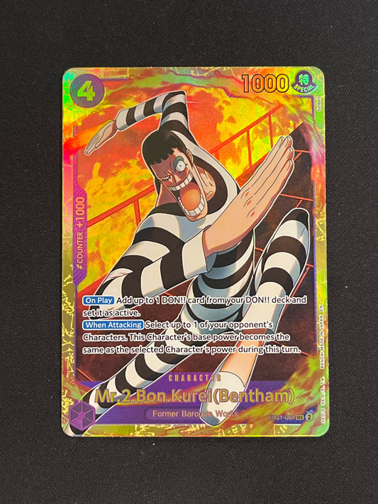 Mr.2.Bon.Kurei (Bentham) EB01-061 (SEC) - The Best 2