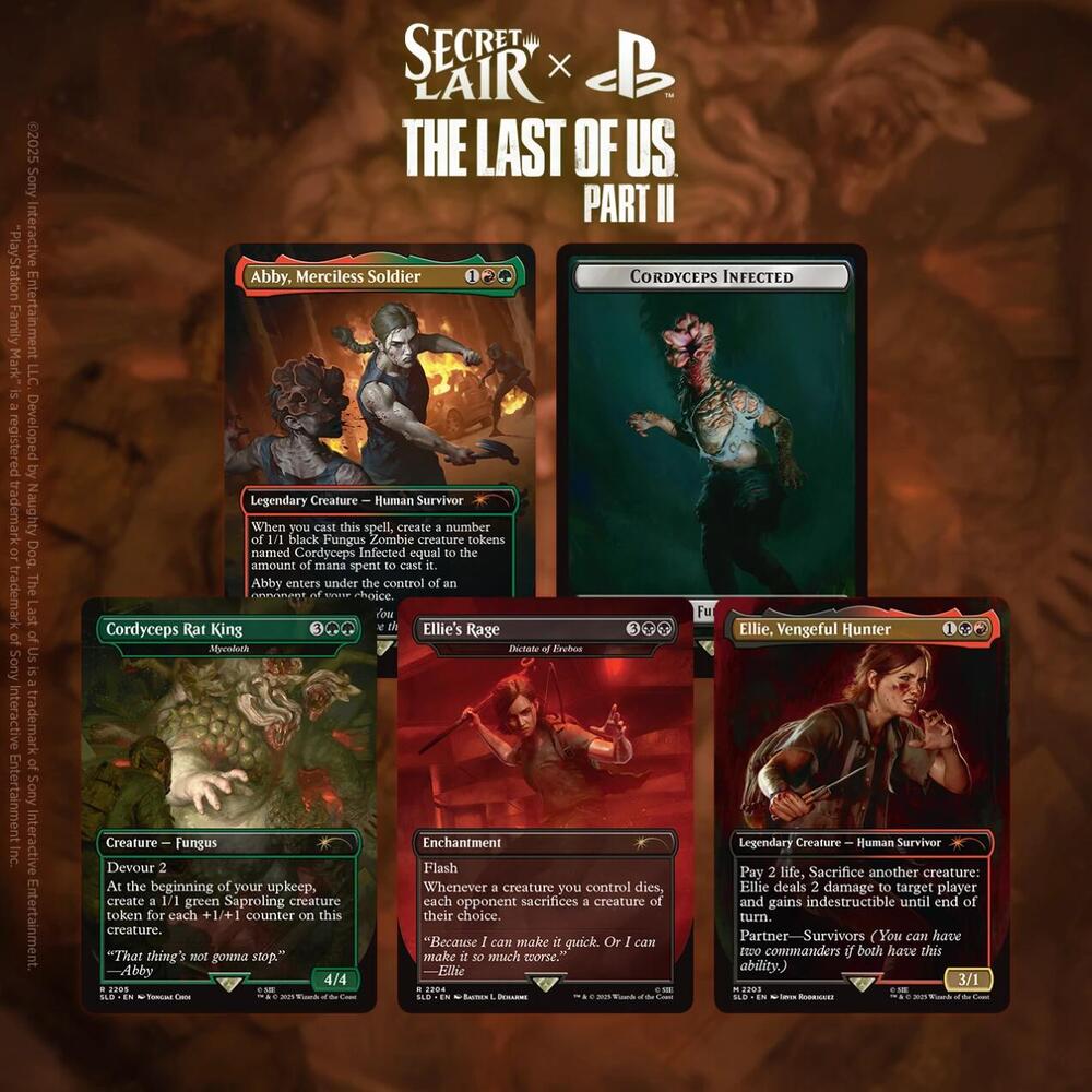 Pre-Order Secret Lair x The Last of Us Part II  - Secret Lair Drop Series (SLD)