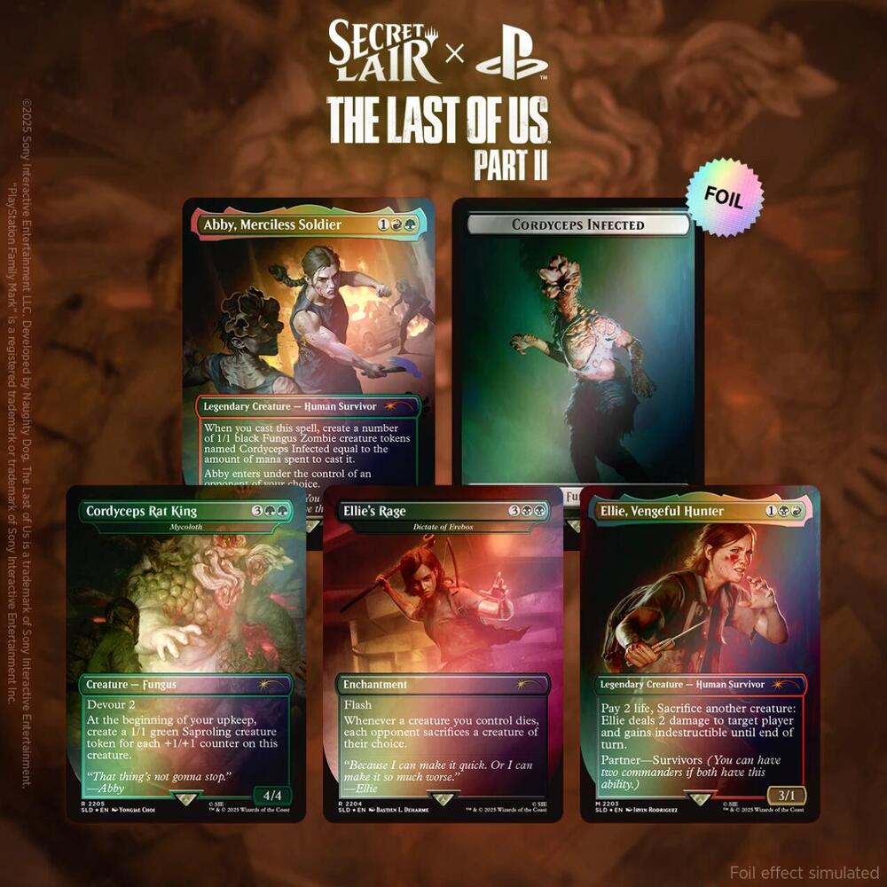 Pre-Order Secret Lair x The Last of Us Part II  - Secret Lair Drop Series (SLD)