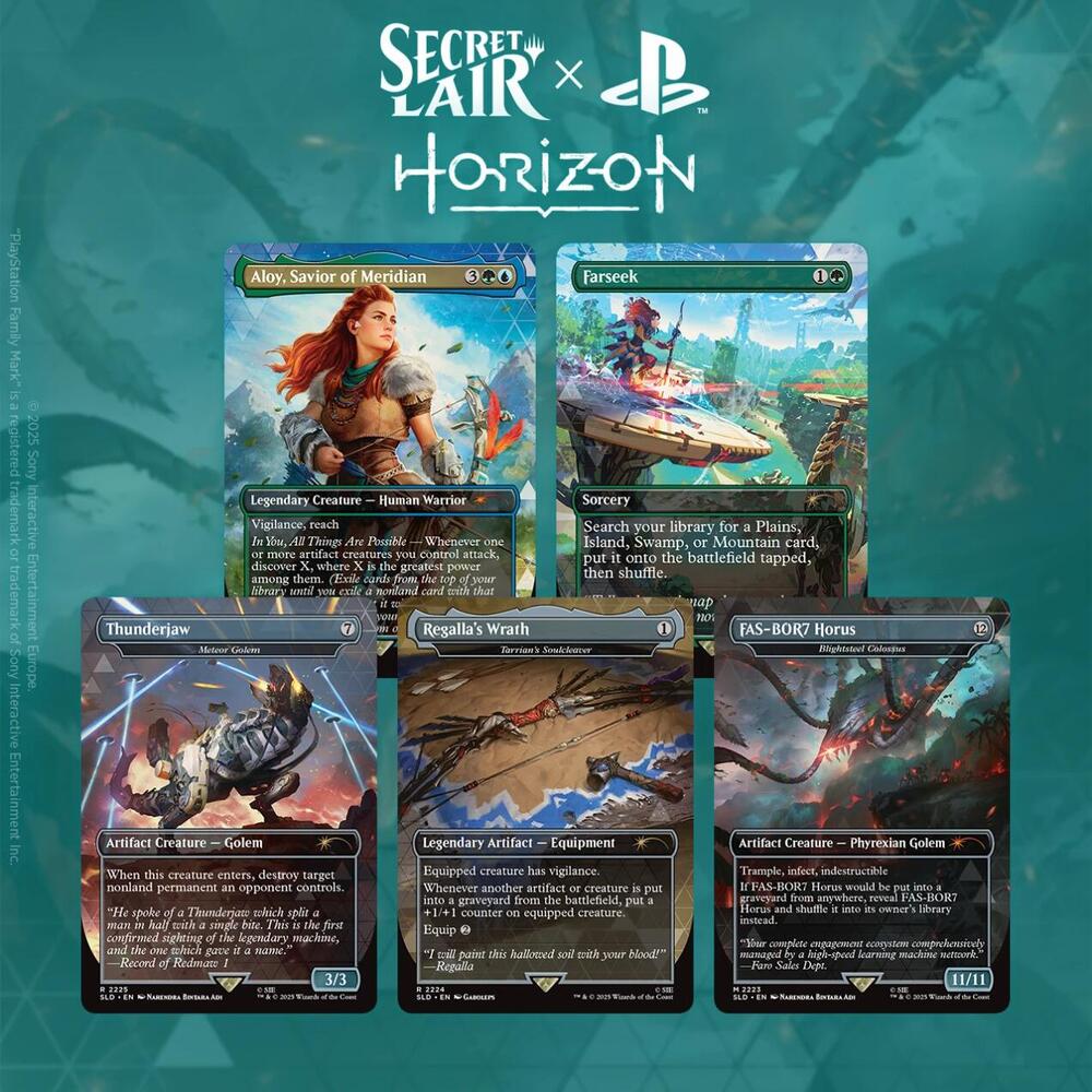 Pre-Order Secret Lair x Horizon: Into the Forbidden West - Secret Lair Drop Series (SLD)