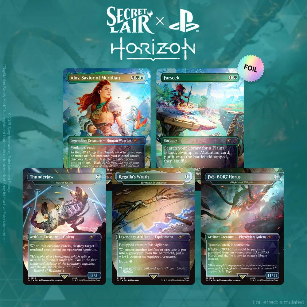 Pre-Order Secret Lair x Horizon: Into the Forbidden West - Secret Lair Drop Series (SLD)
