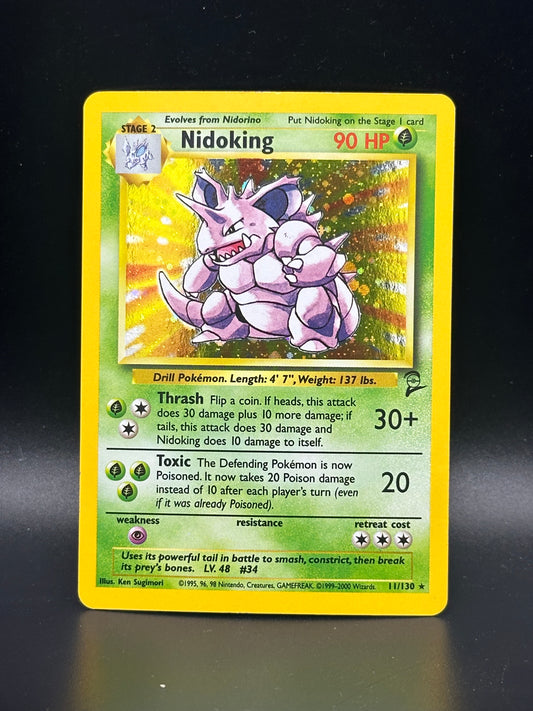 Nidoking #11/130 Base set 2