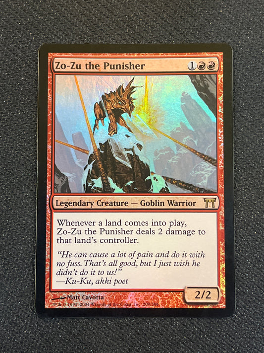 #200 Zo-Zu the Punisher (Foil) Champions of Kamigawa MTG Magic