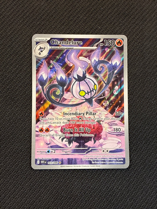 #103/086 Chandelure -White Flare