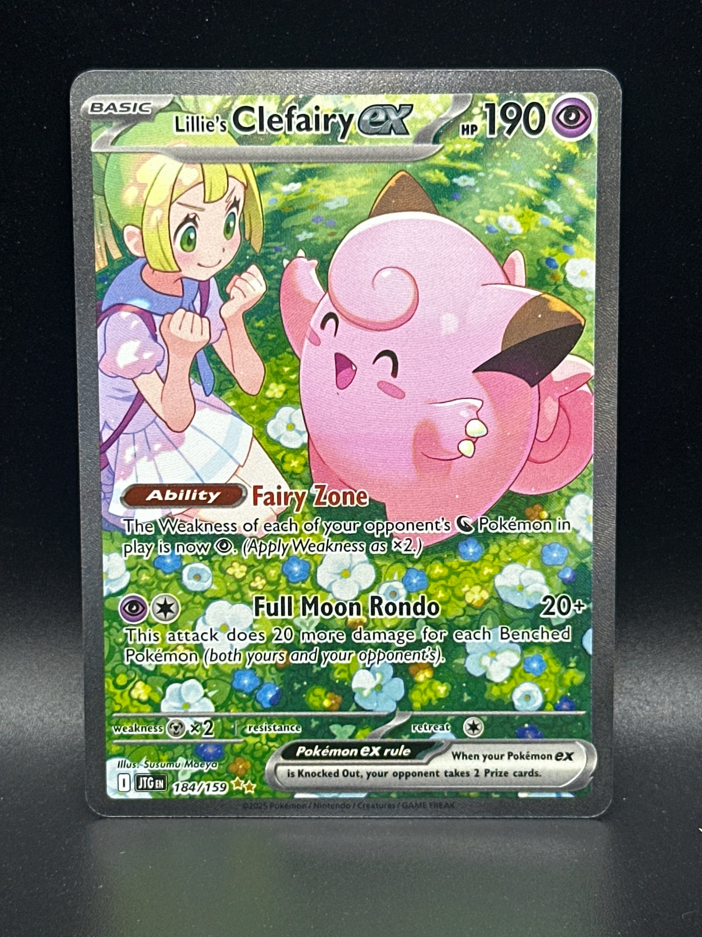 Lillie's Clefairy Ex #184/159 - Journey Together
