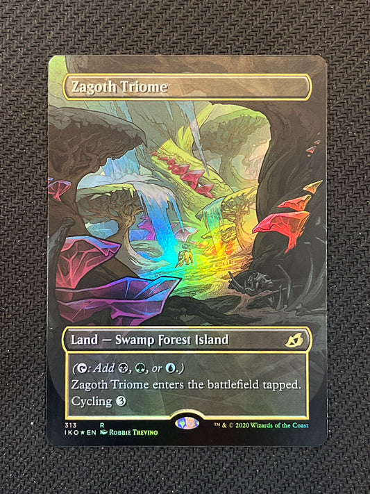 #313 Zagoth Triome (Foil) - Ikoria: Lair of Behemoths