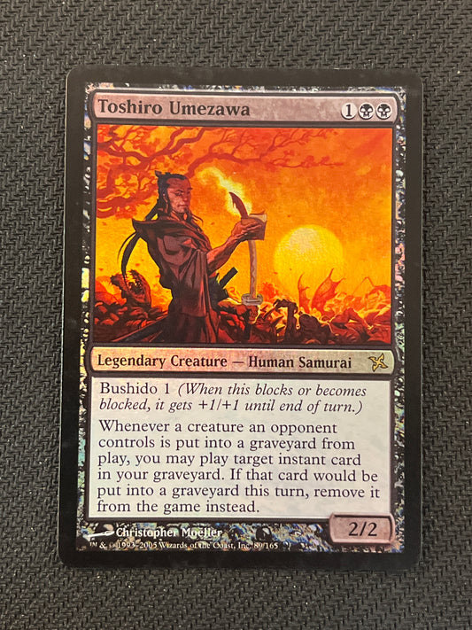 #89 Toshiro Umezawa (Foil) - Betrayers of Kamigawa Magic the Gathering MTG