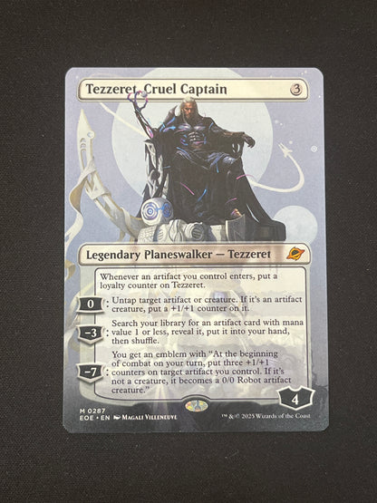 #0287 Tezzeret, Cruel Captain (Normal) Edge of Eternities