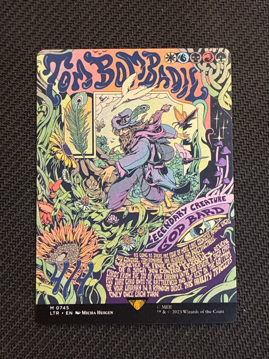 #0745 Tom Bombadil Magic the Gathering LTR showcase MTG