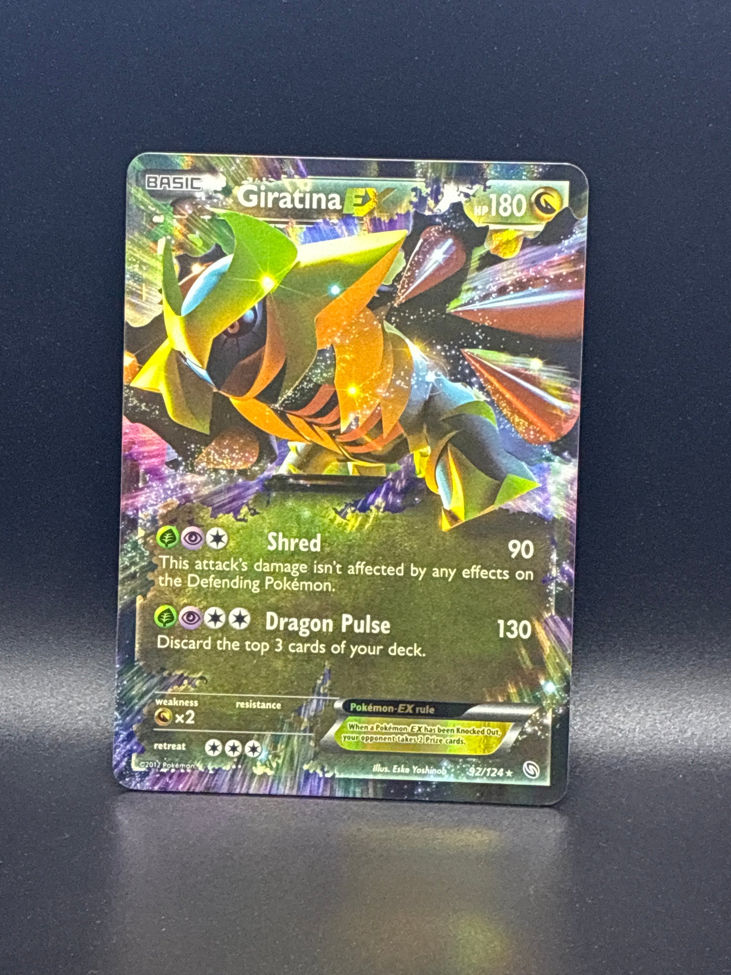 Giratina EX #92/124 - Dragons Exalted