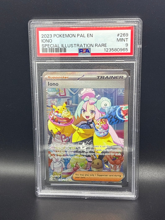 #269/193 Iono (Special Illustration) Paldea Evolved PSA 9