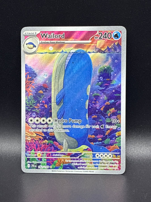 Wailord #162/159 Illustration Rare Journey Together