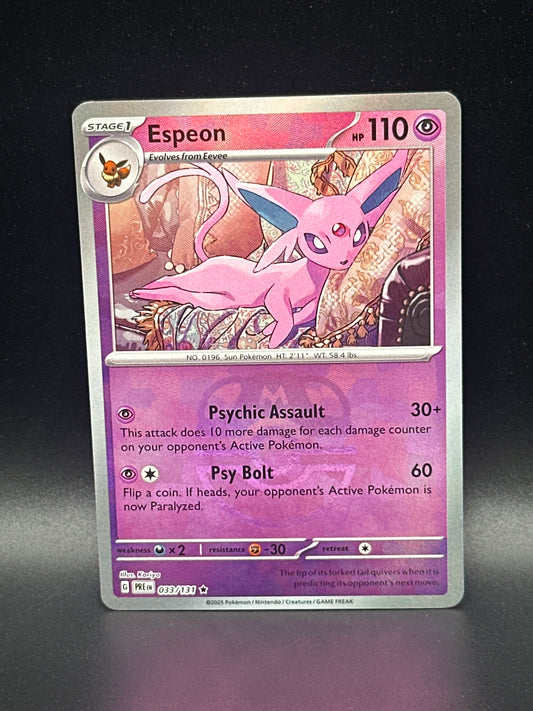 033/131 Espeon (MasterBall) Prismatic Evolution
