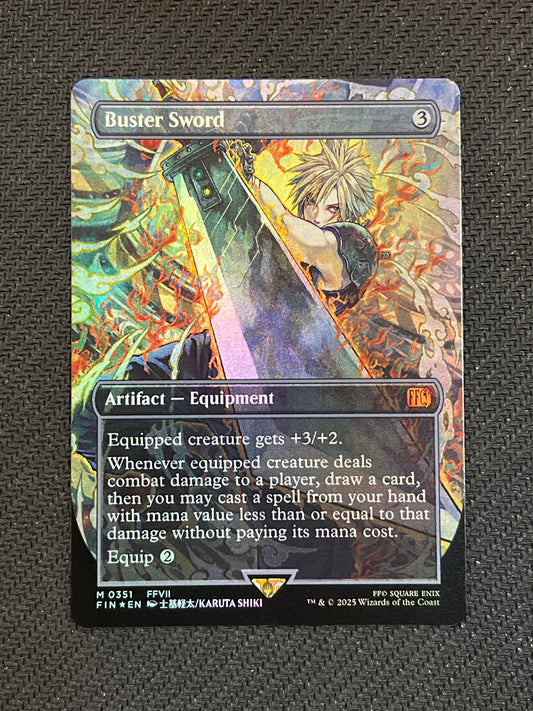 #0351 Buster Sword (Foil) - Final Fantasy