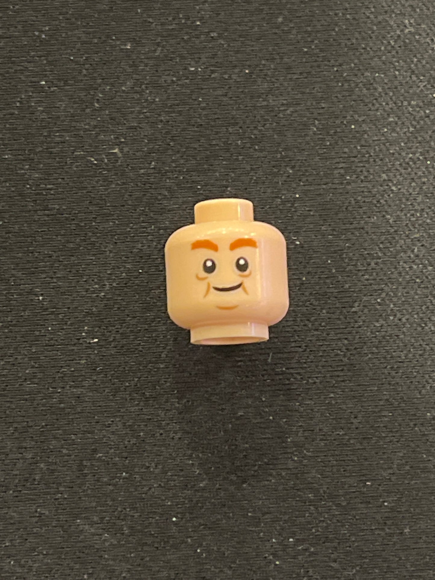 Minifigure, Head Dual Sided LotR Bombur Cheek Lines Happy / Surprised Pattern 3626pb0868 Lego
