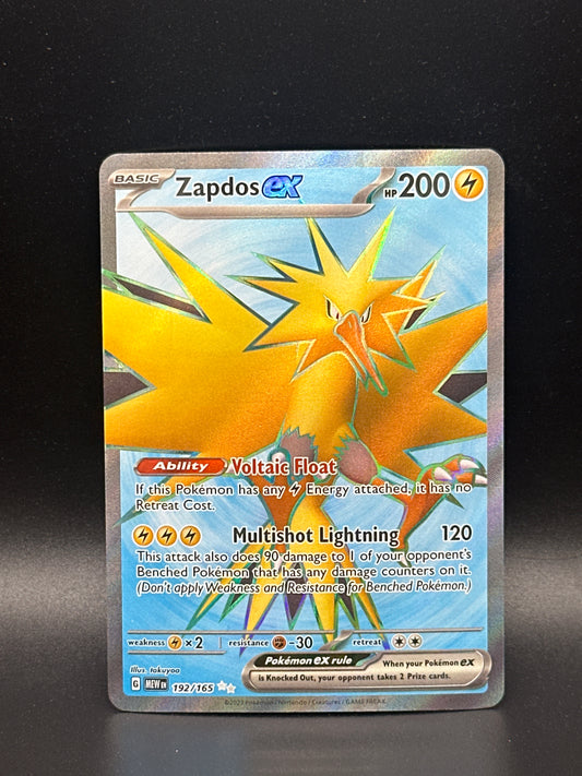 192/165 Zapdos EX