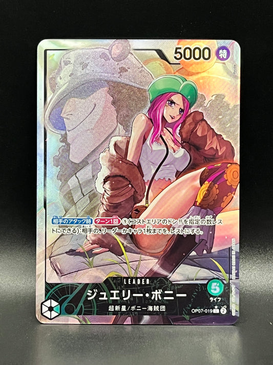 Jewelry Bonney OP07-019 Parallel (Leader) - 500 Years In The Future Japanese