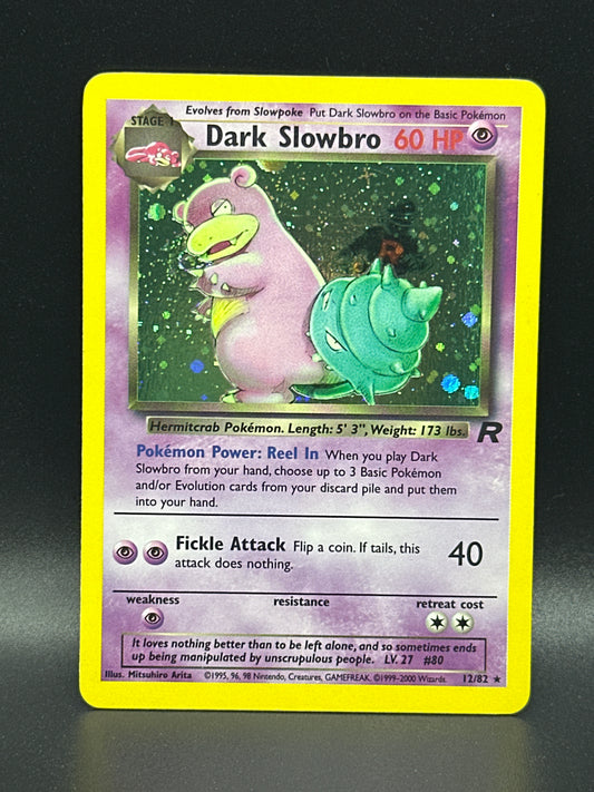 Dark Slowbro #12/82 Team Rocket